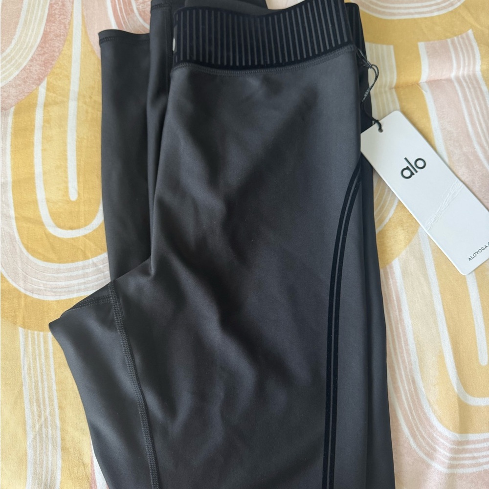 ALO Yoga Charcoal Gray Leggings